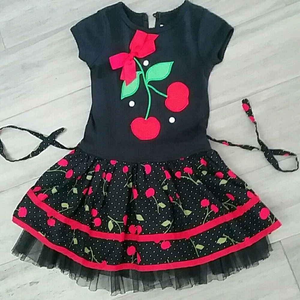 Cherry Dress size 3T
